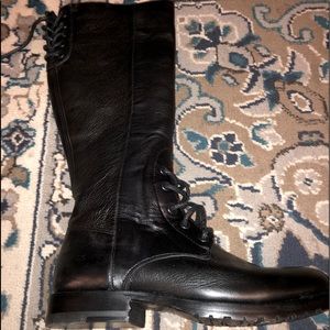 FRYE: Natalie Combat Tall Boots
